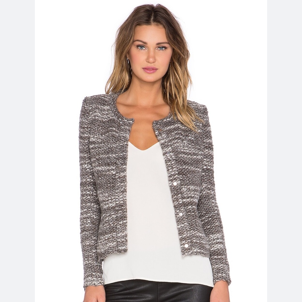 IRO Carene Boucle Jacket 36
